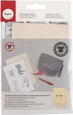 Obrázok produktu pre Textilný transferový papier Weib A4