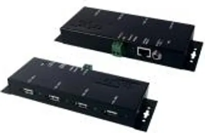 Produktbild von Exsys Ex-6002Poe, 10/100/1000Base-T(X), Ieee 802.3Ab, Ieee 802.3U, 5V, 2A, 0 - 55 °C, -40 - 75 °C