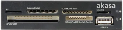 Obrázek produktu pro Akasa AK-ICR-07 - 3.5 Zoll - 480 Mbit/s - Windows XP / Visa / 7 - USB 2.0