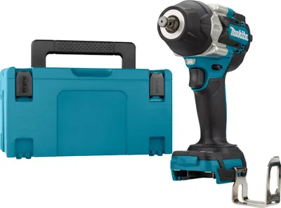 Produktbild von Makita dtw700zj 18 V Schlagschrauber 1 2 700 nm mit Reibring und Loch für Sicherungsstift | ohne Akkus und Ladegerät in M-Box - dtw700zj