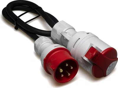 Produktbild von CEE Starkstrom Adapter 16A auf 32A Standard 213201