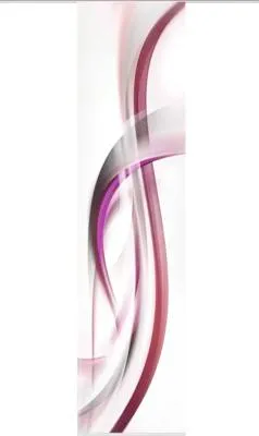 Produktbild von Schiebegardine Digitaldruck Fala rose 60x245 cm