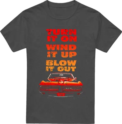 Obrázok produktu pre Pontiac - Tričko "GTO" pre mužov/dámy uni TV22081 (XL) (charcoal)
