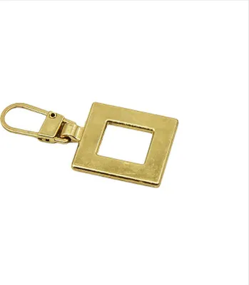 Produktbild von INF 5 Stück Metall-Reißverschluss-Köpfe Ersatz-Reißverschluss-Schieber für Taschen, Gepäck, Kleidung Gold