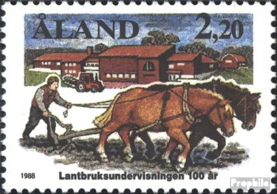 Produktbild von Briefmarken Finnland - Aland 1988 Mi 27 (kompl.Ausg.) postfrisch Landwirtschaft