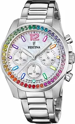 Produktbild von Festina Damen Uhr Casual Edelstahl Armbanduhr silber UF20606/2