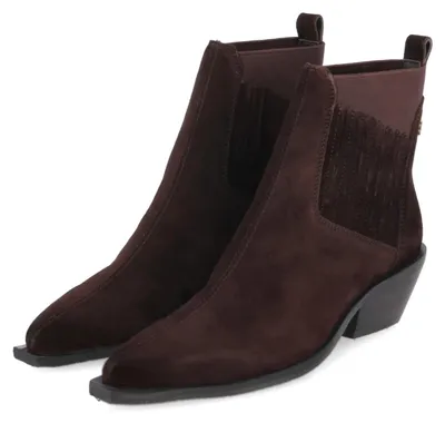 Image de Copenhagen Shoes - Bottines pour femmes, modèle THE WALK. Couleur : marron. Matériau : cuir. Taille : 37