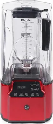 Zdjęcie produktu dla Blender do smoothie i blender - Blender przemysłowy 2,2 l - 2200 W - 6 ostrzy - 9 poziomów 18 000–30 000 obr./min - 220 V