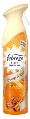 Produktbild von Febreze Lufterfrischer Spray Orange & Zimt 185ml entfernt Gerüche