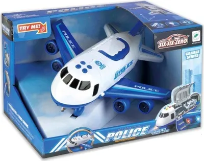Produktbild von Polizeiflugzeug mit zu öffnendem Frachtraum
