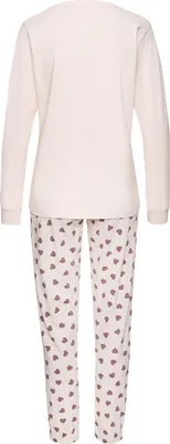 Produktbild von Vivance Dreams Pyjama 2 -teilig rosa-gemustert Größe 40/42