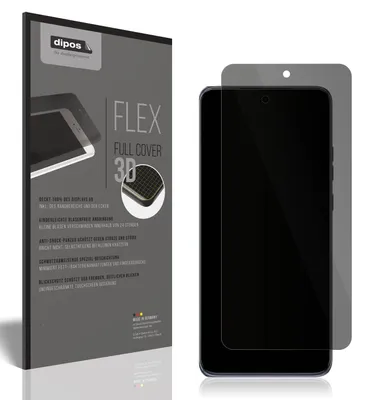 Produktbild von Full Cover Privacy Blickschutzfolie für Motorola Edge 50 Neo Folie Anti-Shock