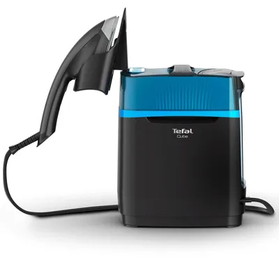 Zdjęcie produktu dla Tefal UT2020 Cube stacja do prasowania parowego/prostownica parowa - wszystko w jednym