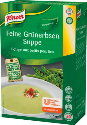 Produktbild von Knorr Feine Grünerbsen Cremesuppe