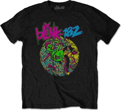 Produktbild von Blink-182 Overboard Event Black M T-Shirt