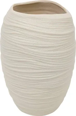Produktbild von Vase prudi weiß h31,5cm - Atmosphera créateur d'intérieur