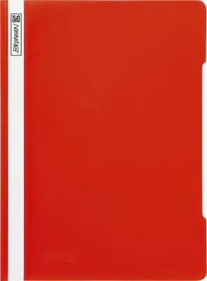 Produktbild von Sichthefter A4 PP rot Packung mit 25 Stück
