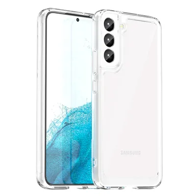 Produktbild von Klarhülle für Samsung Galaxy S23+ mit flexiblem Rahmen - Transparenter Schutz für Ihr Smartphone