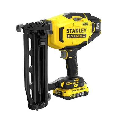 Produktbild von Stanley SFMCN616D2K-QW, Nagler, Schwarz, Gelb, 2,5 cm, 6,4 cm, 1,6 mm, Akku