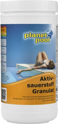 Produktbild von Planet Pool - Aktivsauerstoff-Granulat (Sauerstoffkomponente 1), 1 kg