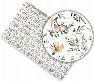 Produktbild von Spannbettlaken für Kinderbett 60x120 cm - 100% Baumwolle -