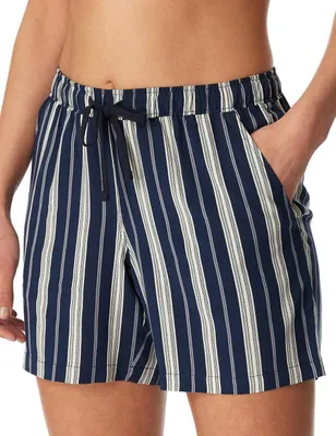Produktbild von Schiesser Damen Schlafhose kurz Webhose - Mix + Relax