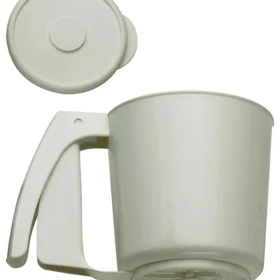 Image de Ghidini Distributeur de Farine Cipriano Daily 0620 en Plastique Blanc