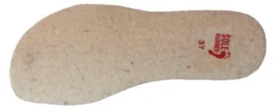 Produktbild von SOLE RUNNER®r 6mm Einlegesohle warm beige Wolle, Größe:34, Farbe:Beige