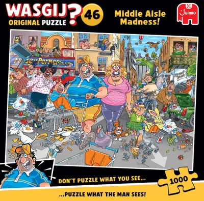 Produktbild von Wasgij Original 46 - Parkplatz-Wahnsinn - Puzzle 1000 Teile