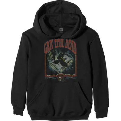 Produktbild von Grateful Dead Uni Pullover Hoodie: Vintage Poster, Medium, Black