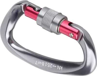 Zdjęcie produktu dla 17 -mm -Breite Kletterschnalle, Aluminium im Freien im Freien, erweiterte Höhlen für die Luftaufnahme von Stromrettung Mountain Aerial Arbeiten