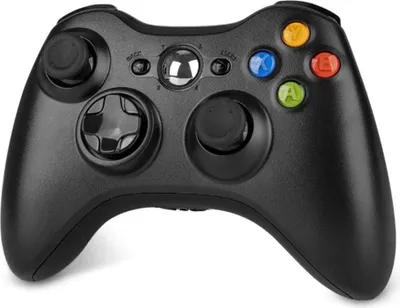 Obrázok produktu pre Bezdrôtový gamepadový ovládač pre XBOX 360 (čierny)