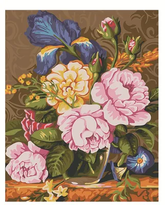 Image de Kit de peinture par numéros pour créer une décoration murale personnalisée