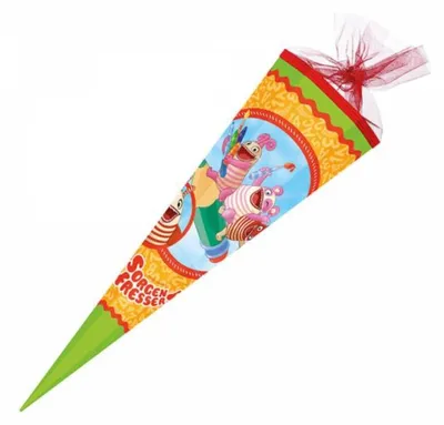 Produktbild von Nestler Schultüte 85 cm eckig Sorgenfresser