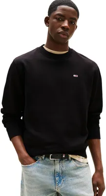 Produktbild von Tommy Hilfiger 8720638000235, Erwachsener, Männlich, Sweatshirt, Schwarz, Rundhals, Langärmlig