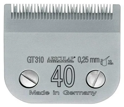 Productafbeelding van Aesculap Scheerkop Snapon GT305 t/m GT336 GT310 #40 0,25MM