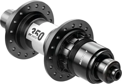 Produktbild von DT Swiss Nabe Road HR 350 Classic 24 Loch Schwarz - zuverlässige Hinterradnab...