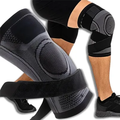 Image de Bandage de sport élastique SB-39245 - Noir / Gris KP39245