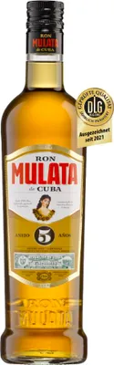 Obrázek produktu pro Ron Mulata de Cuba Añejo 5 Años 38% obj. 0,7l