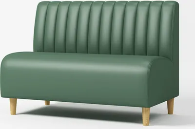Produktbild von 360Home Gastro Sitzbank Dinerbank Sofa Gastronomiemöbel Cafe Bar Restaurants Hotel Einrichtung Stuhl Deep Grün