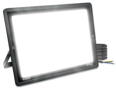 LED-Strahler 400 W, 40.000 lm, kaltweiß, IP66, außen