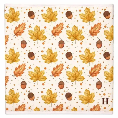Produktbild von Prendi Home Aufbewahrungsbox 30x30x30 cm faltbar – Kinderzimmer Stoffbox Motiv Herbst Print
