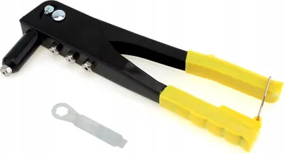 Obrázek produktu pro Korbi | Sada nýtovacích kleští - 240 mm - Robustní ocelová konstrukce - Se 4 vyměnitelnými nástavci - Ideální pro kutily