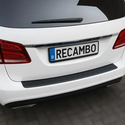 Image de Protection de seuil de chargement en ABS adaptée à la Mercedes Classe E S212 Break | avec rebord