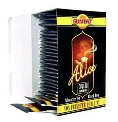 Produktbild von Suntat Alice Ceylon Tee 43,75g – Aromatisierter Schwarzer Tee mit Bergamotte