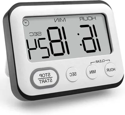 Obrázek produktu pro Digitální kuchyňský budík s velkým LCD displejem – černý