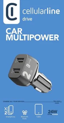 Obrázek produktu pro Cellularline 8018080356292, Auto, Zapalovač na doutníky, Černá