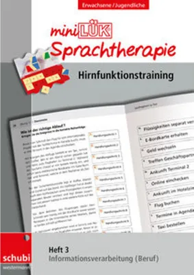 Produktbild von miniLÜK-Sprachtherapie - Hirnfunktionstraining