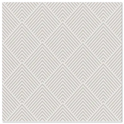 Produktbild von 50 Servietten ROYAL Collection 1/4-Falz 40 cm x 40 cm grau Elegance