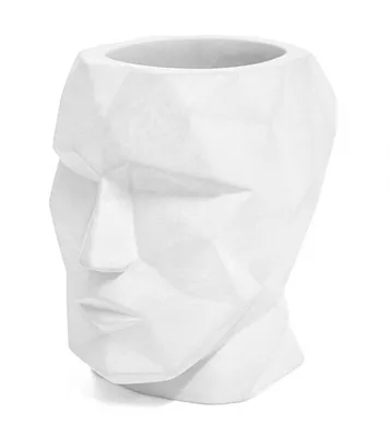 Produktbild von stiftablage The Head 12 x 11,5 cm zementblau